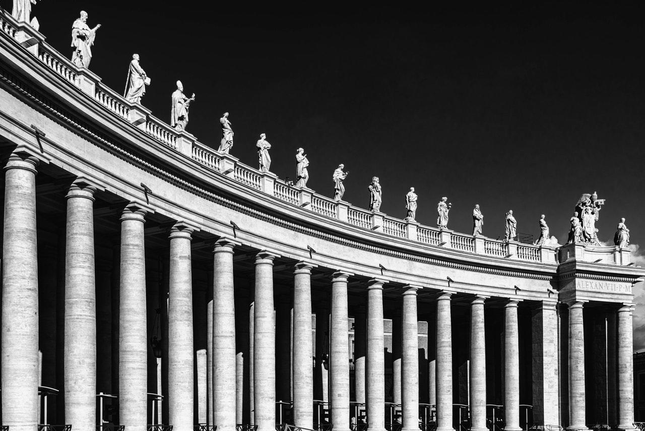 Impressionant, zoals de Romeinen konden bouwen.