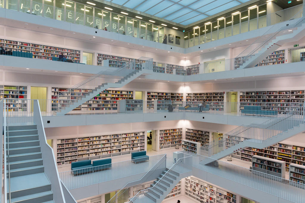 Duitsland heeft veel geweldige bibliotheken