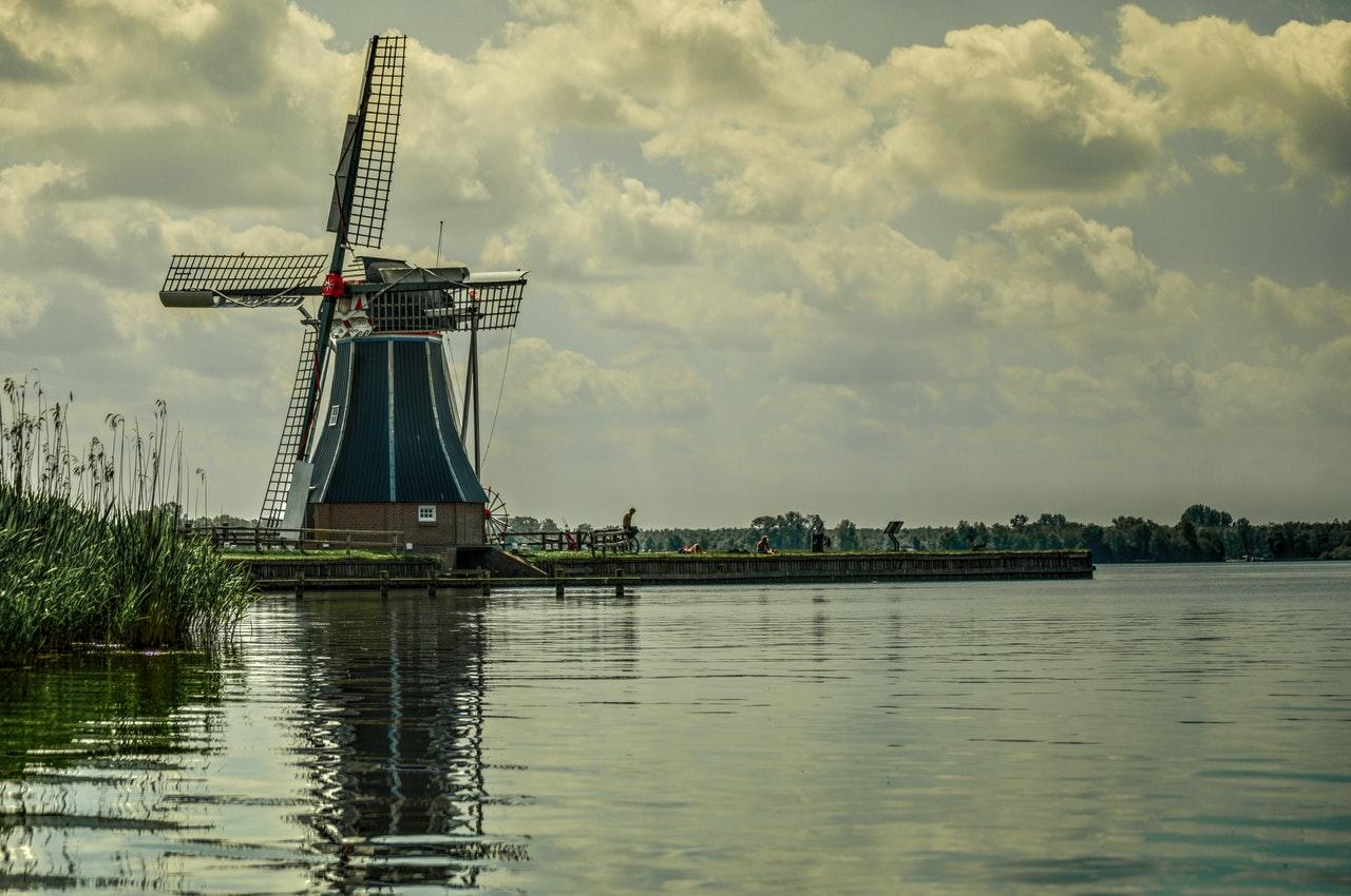 Een Nederlandse molen.
