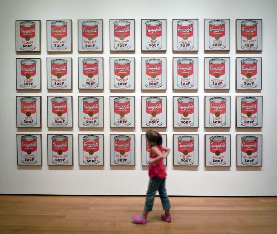 Campbell Soup schilderij van Andy Warhol 