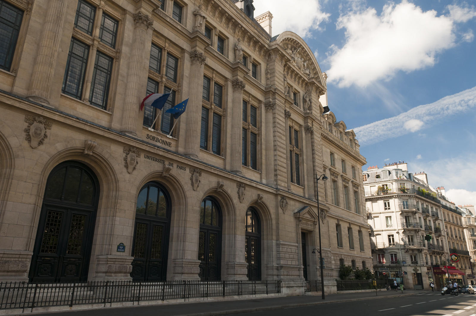 Je zou aan de Sorbonne kunnen studeren