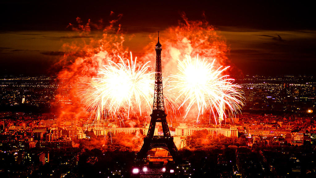 Veertien juli is een nationale Franse feestdag