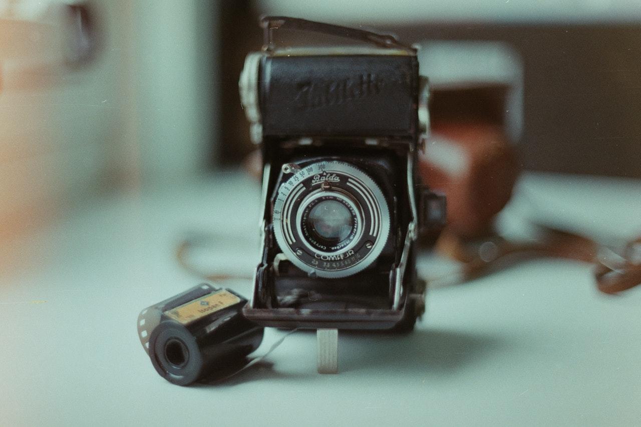 Analoge camera.