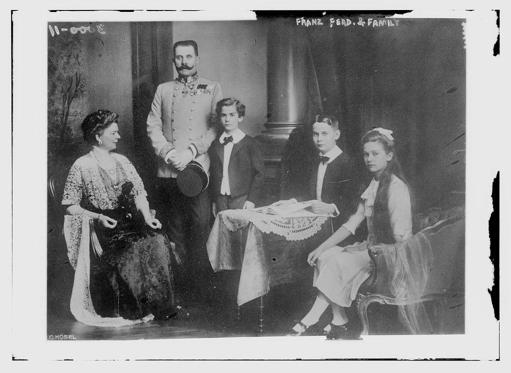 Franz Ferdinand van Oostenrijk en zijn familie