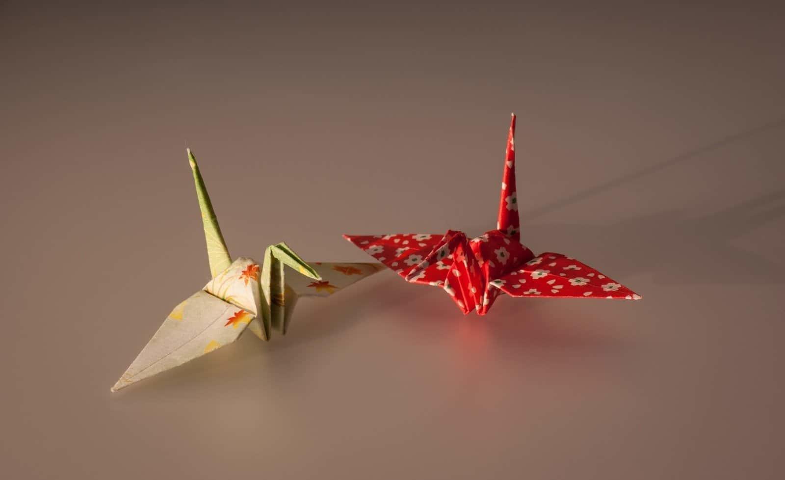 Japan heeft de Chinese origami overgenomen