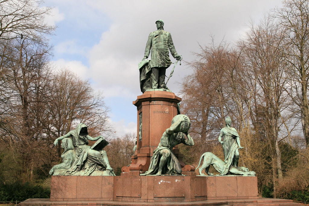 Von Bismarck wordt ook wel de 'IJzeren Kanselier' genoemd