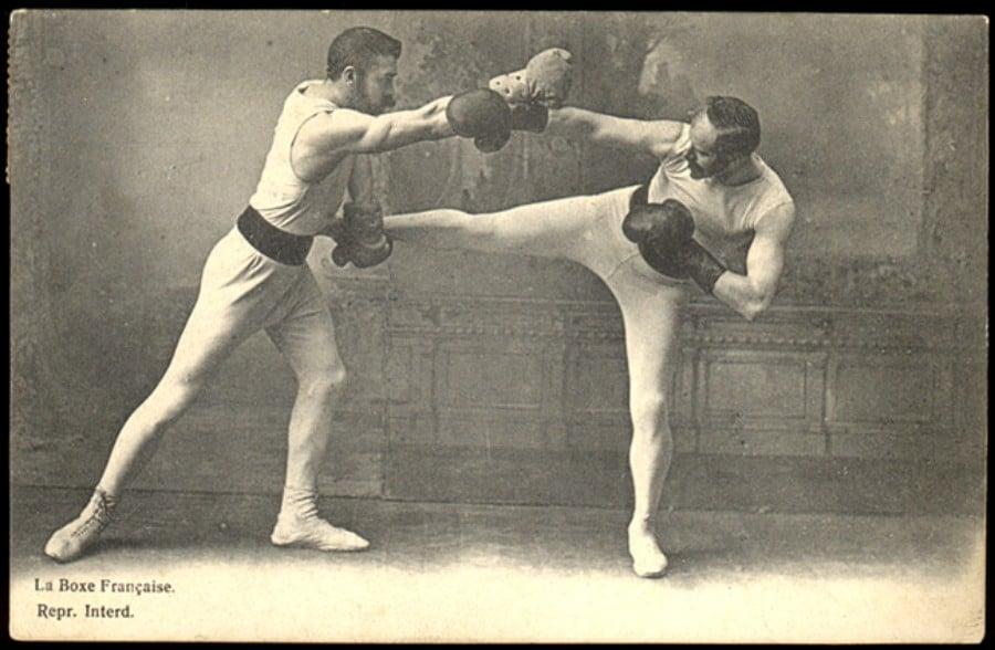 oude foto van savate