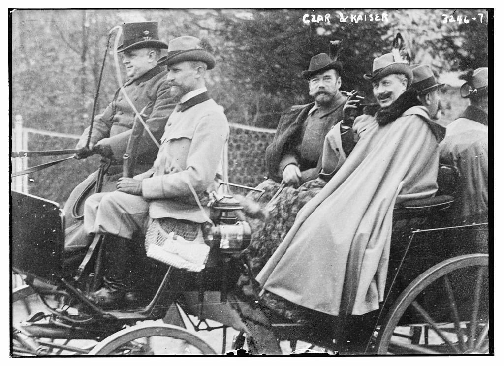 Keizer Wilhelm II en Tsaar Nicolaas II