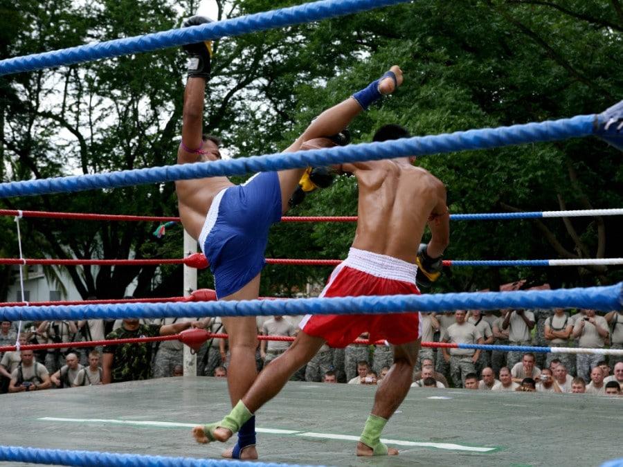 muay thai bokswedstrijd