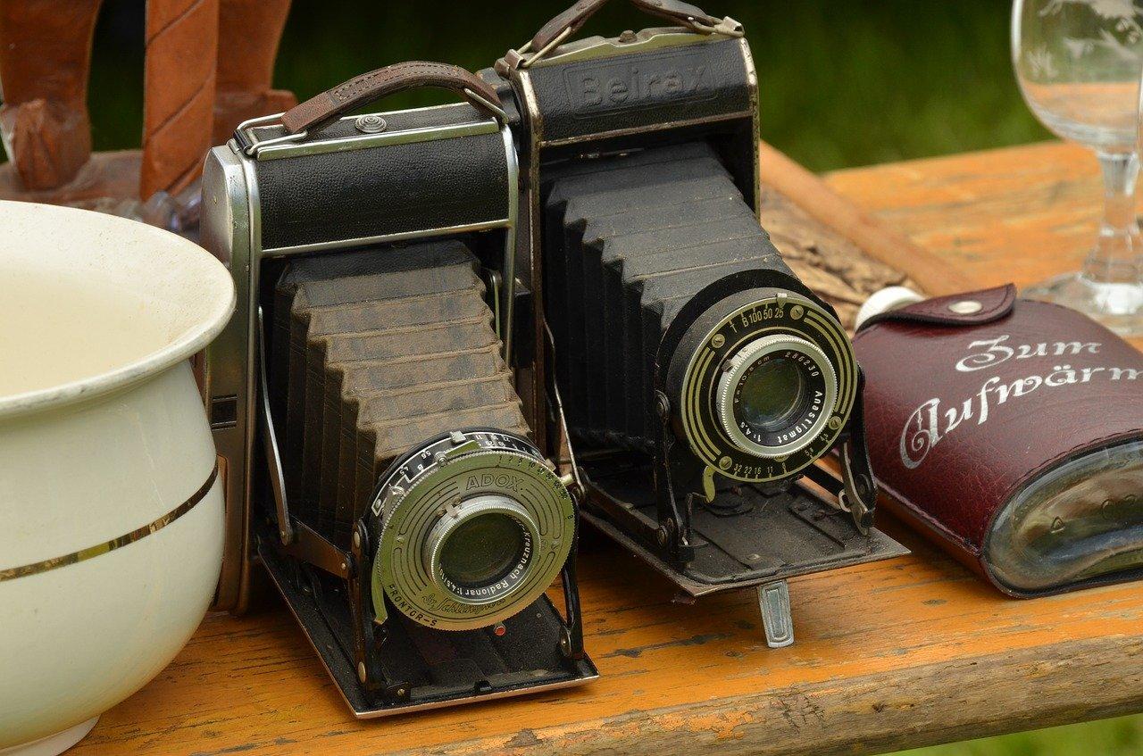 Deze camera kon je opvouwen