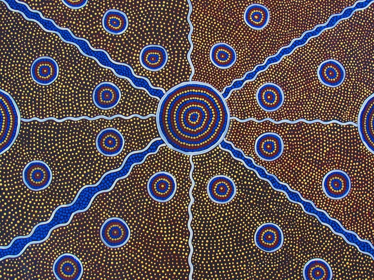 De aboriginals waren geweldige kunstenaars