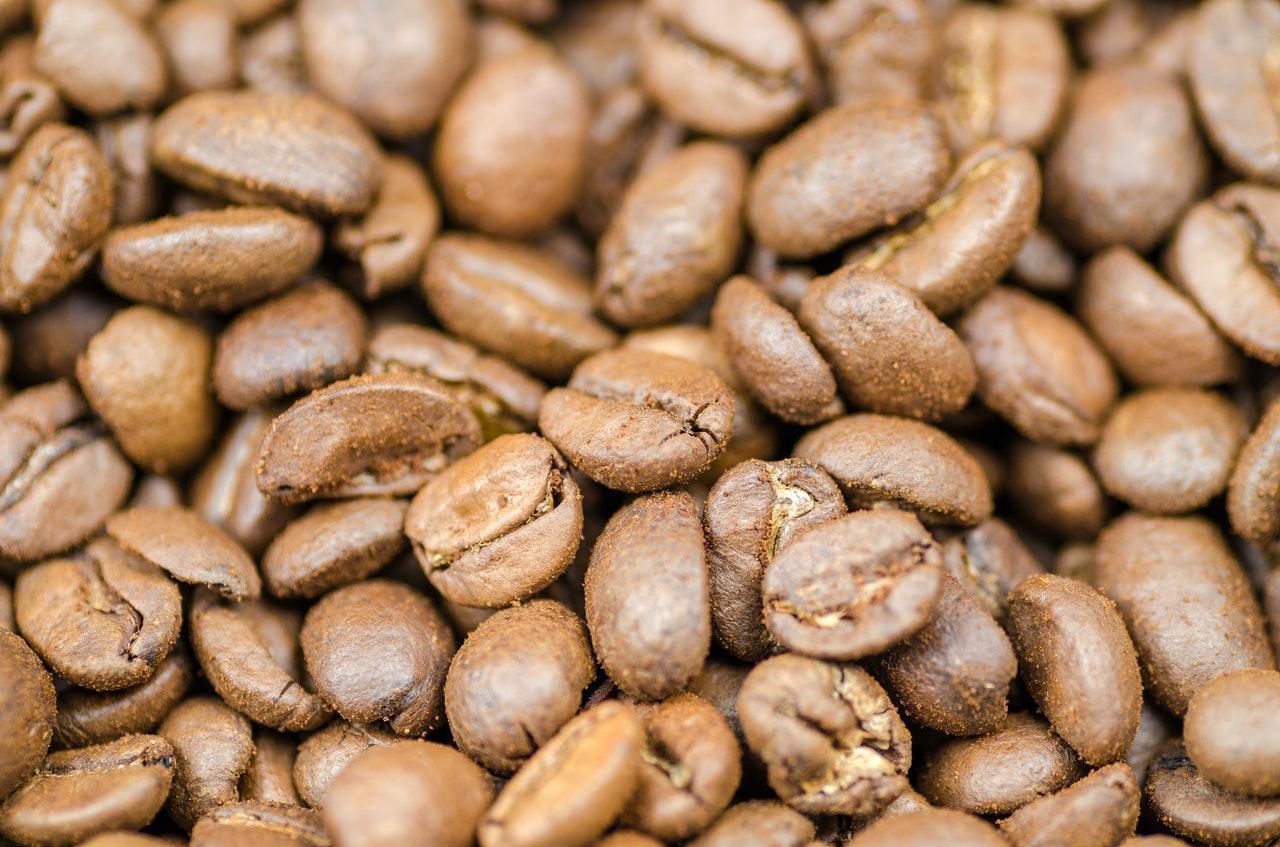 Arabische koffiebonen.