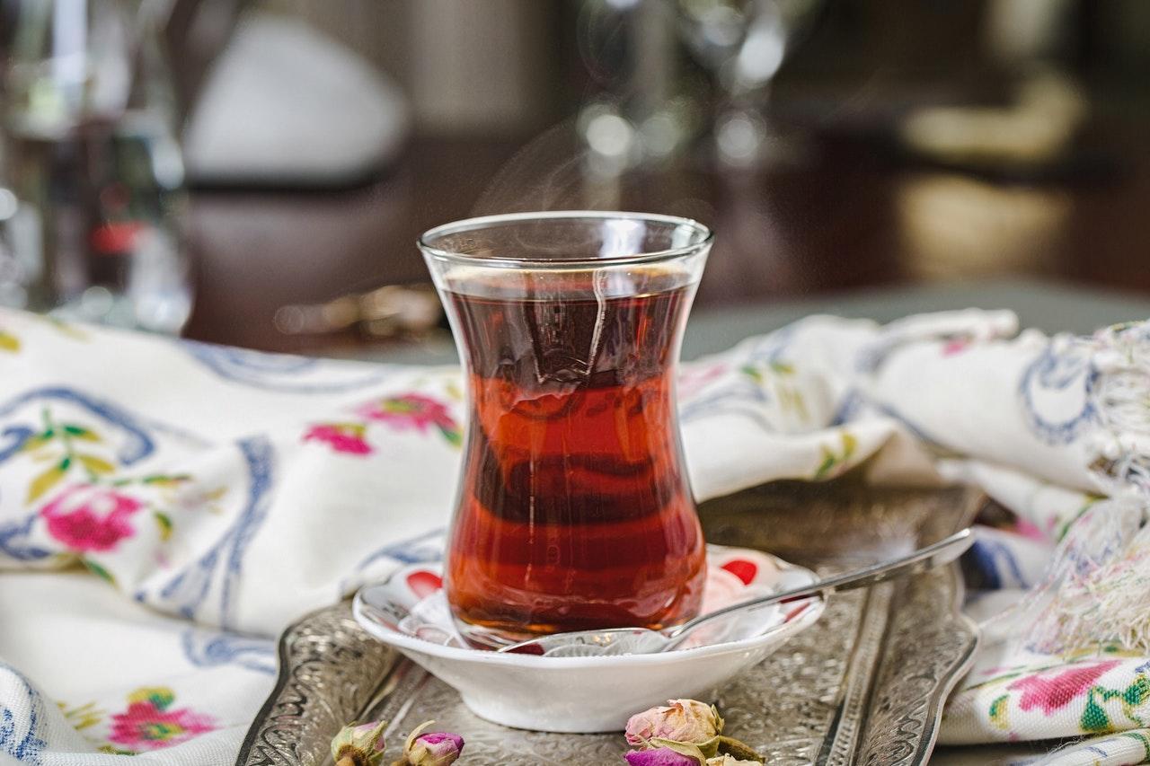 Een kopje Turkse thee.