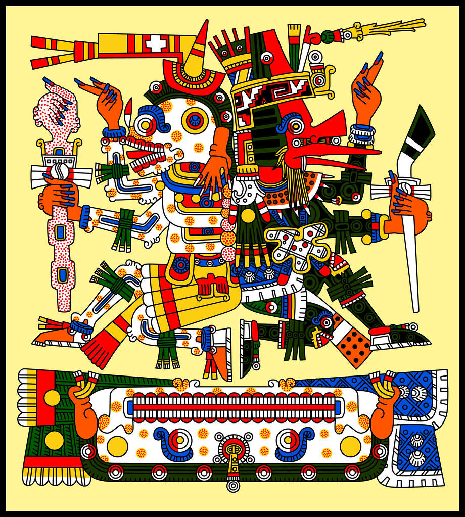 De Azteken aanbaden vele goden