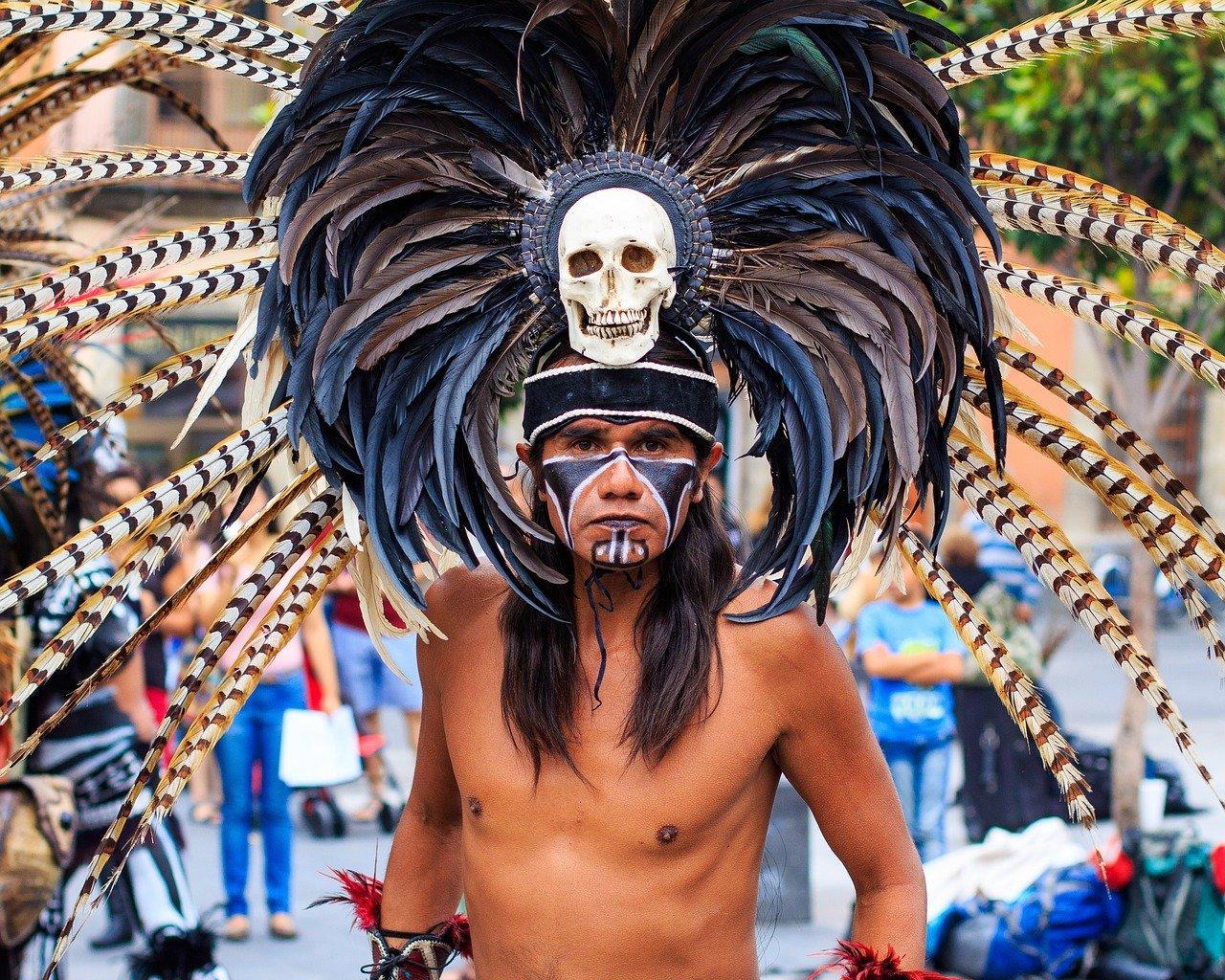 Azteekse danser