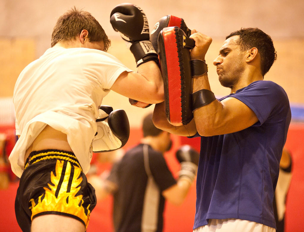 Muay Thai training
