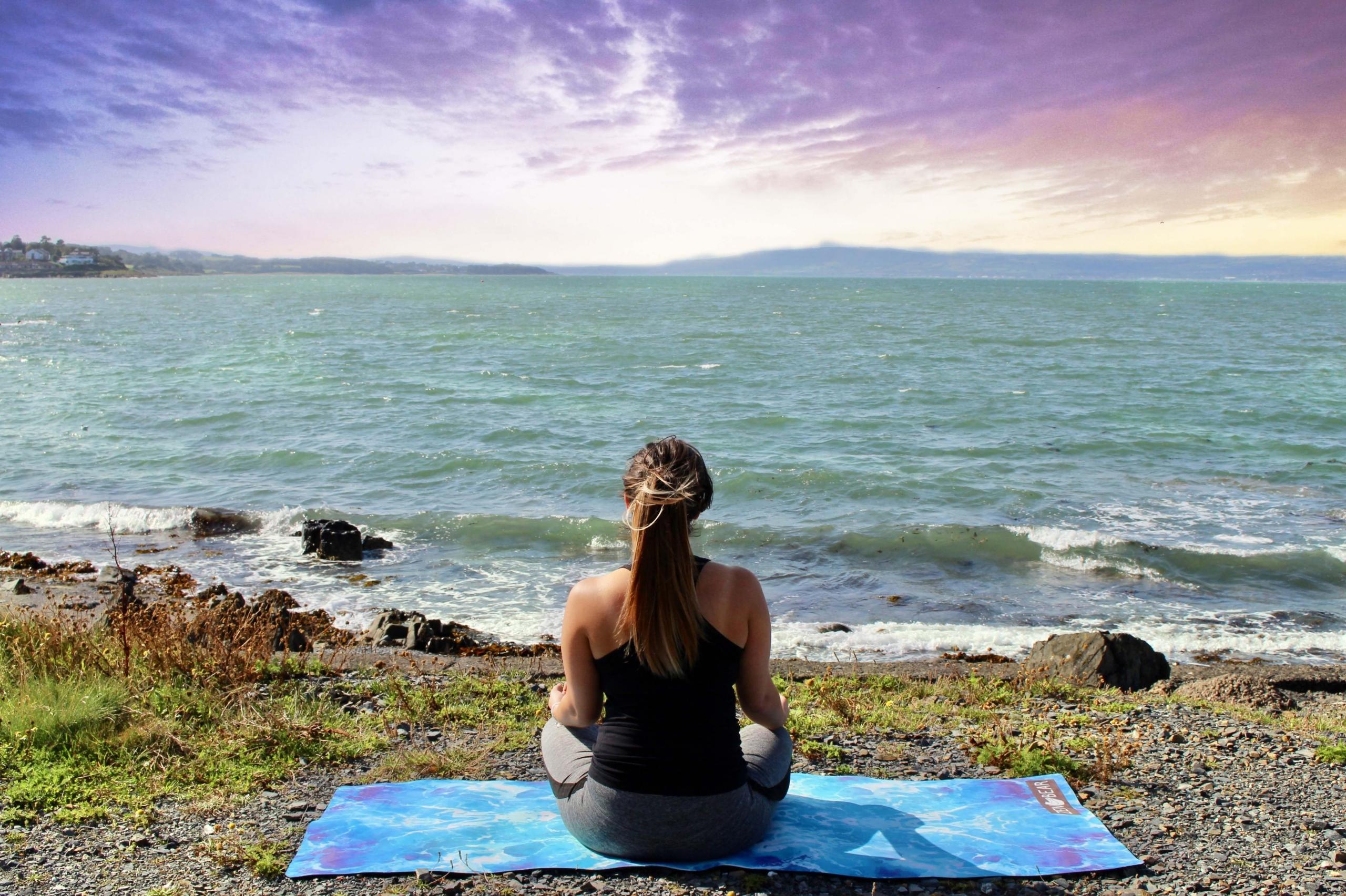De lotus houding een bekende yoga houding