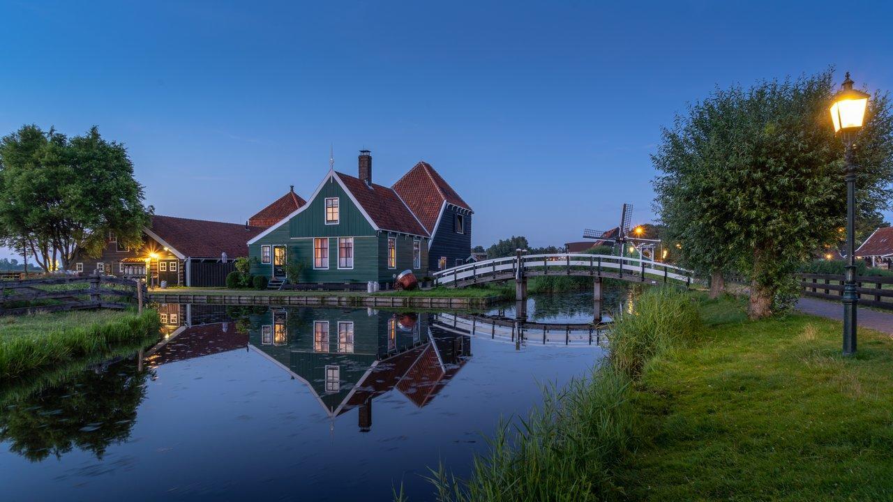 Een boerderij.