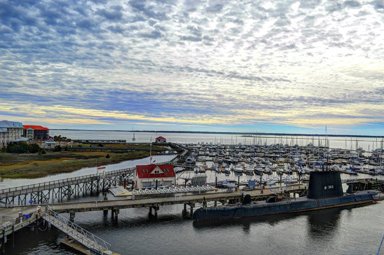 De haven van Yorktown.
