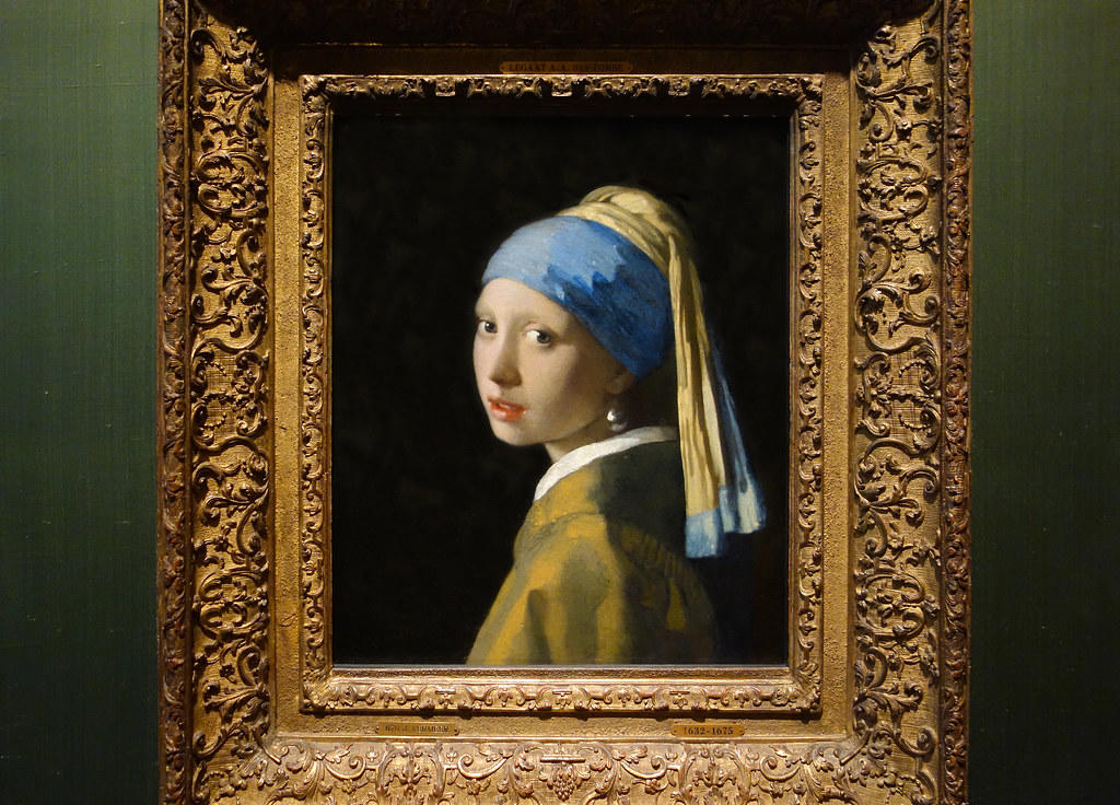 Meisje met de parel van Vermeer