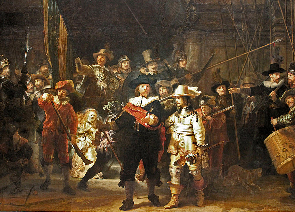 Probeer eens in de techniek van Rembrandt te schilderen