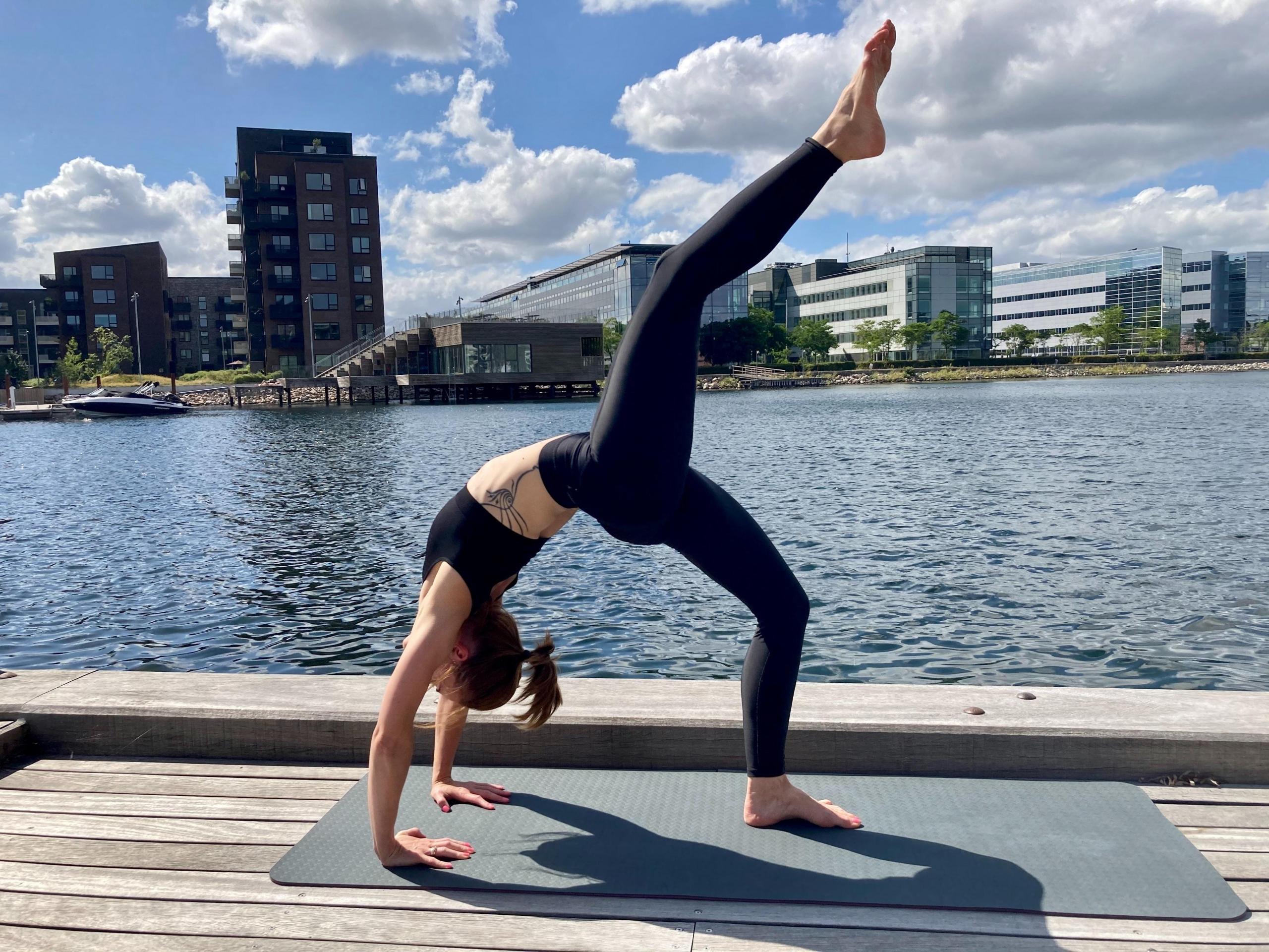 fysiek zware yogahouding