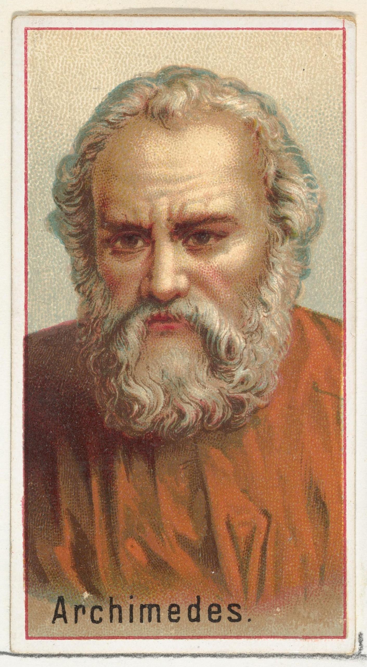 Portret van Archimedes