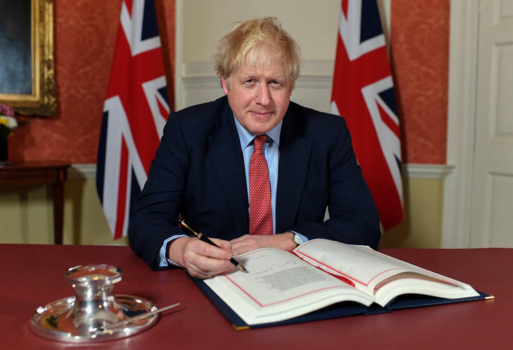 Ondertekening Brexit