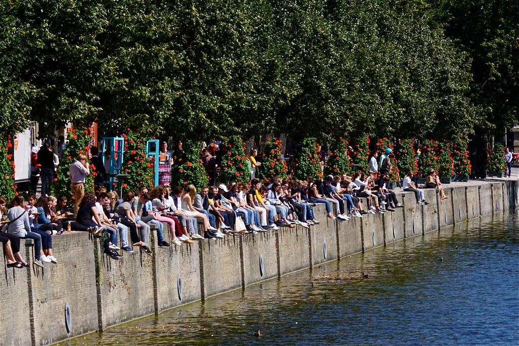 Er zijn veel internationale studenten in Den Haag