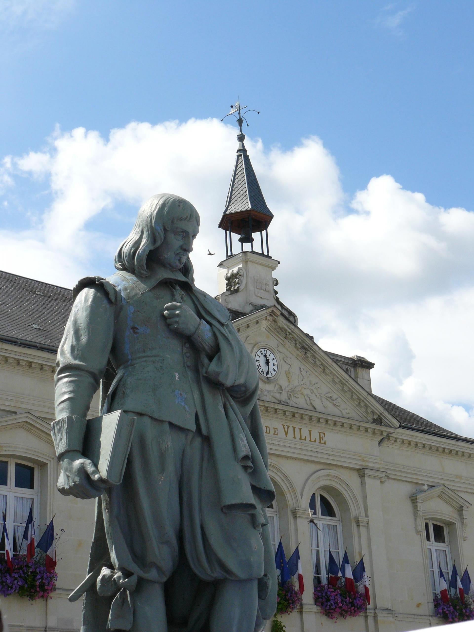 Standbeeld van Descartes