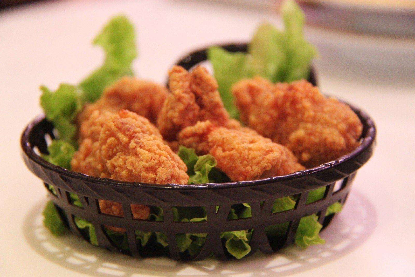 Gefrituurde kipnuggets