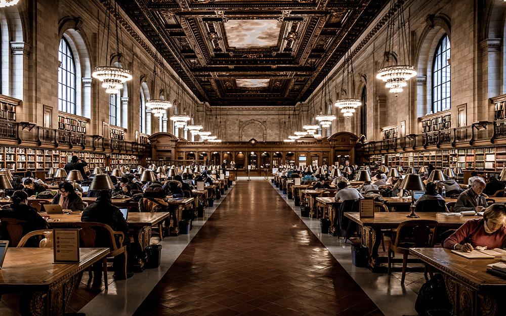 Bibliotheek in New York