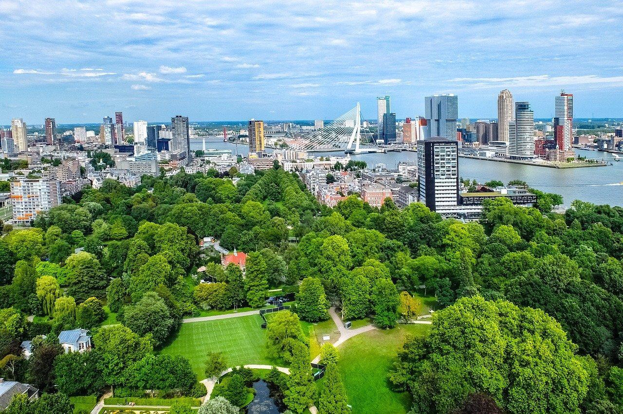 Rotterdam biedt veel gelegenheid om te werken aan je conditie
