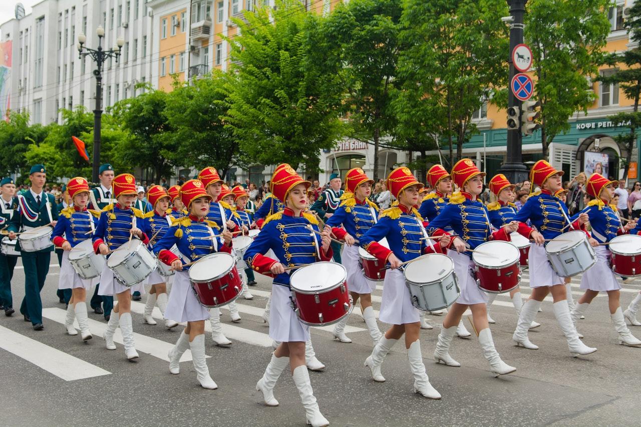 Een marching band