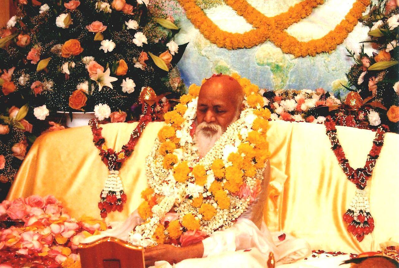 Maharishi Mahesh Yogi in 2005