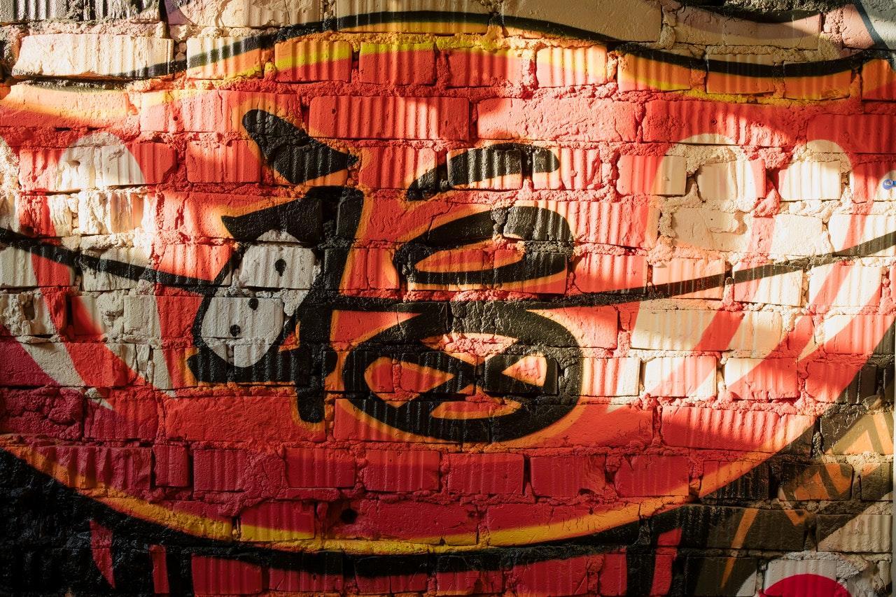 Een Chinese vlag