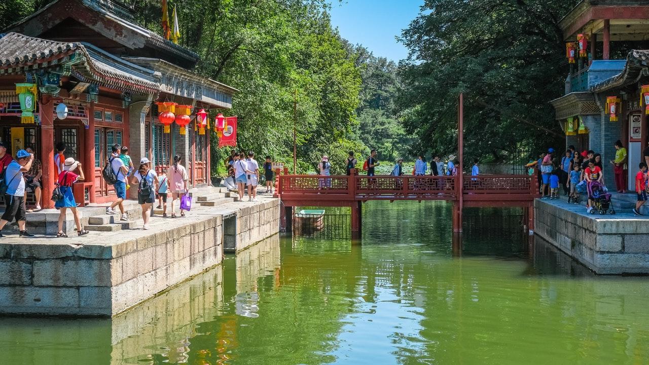 Een Chinese tempel