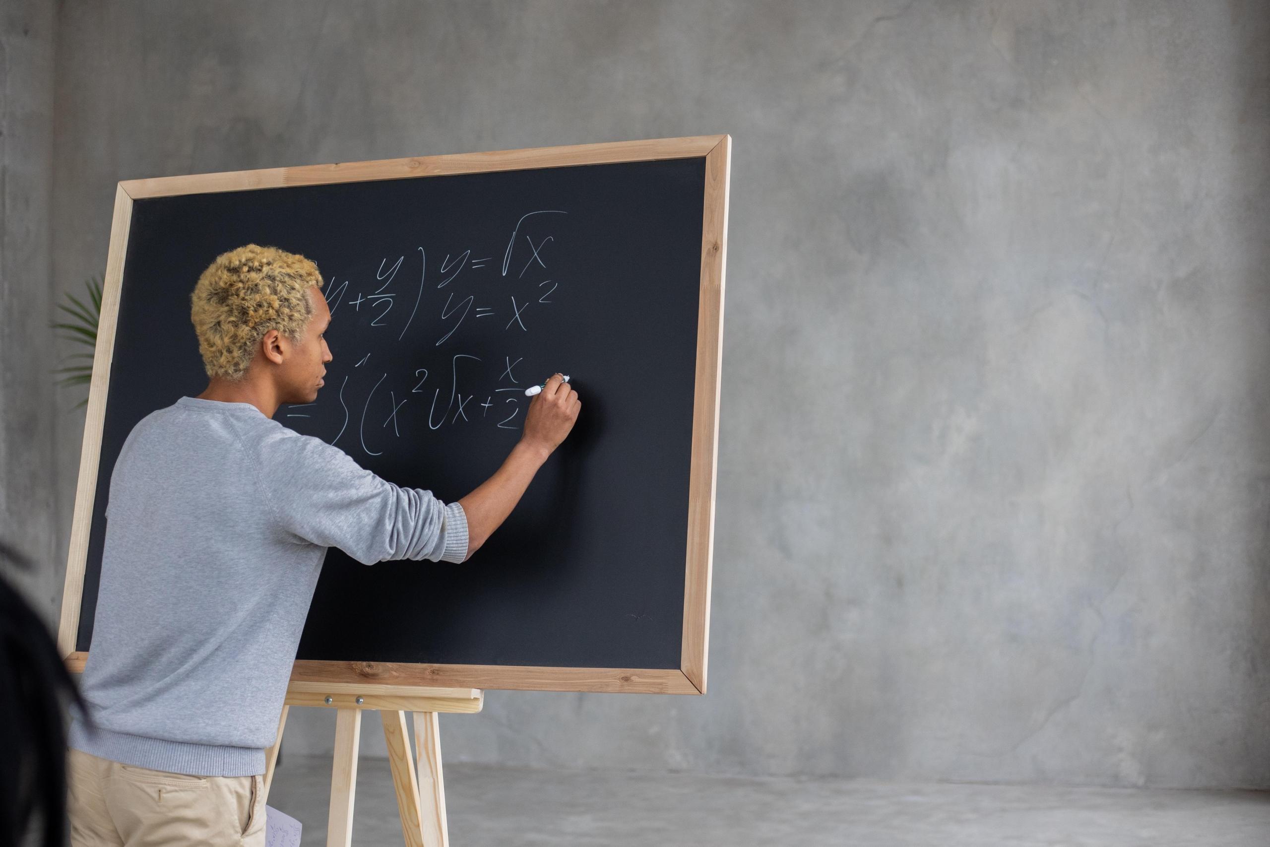 Wiskunde bord