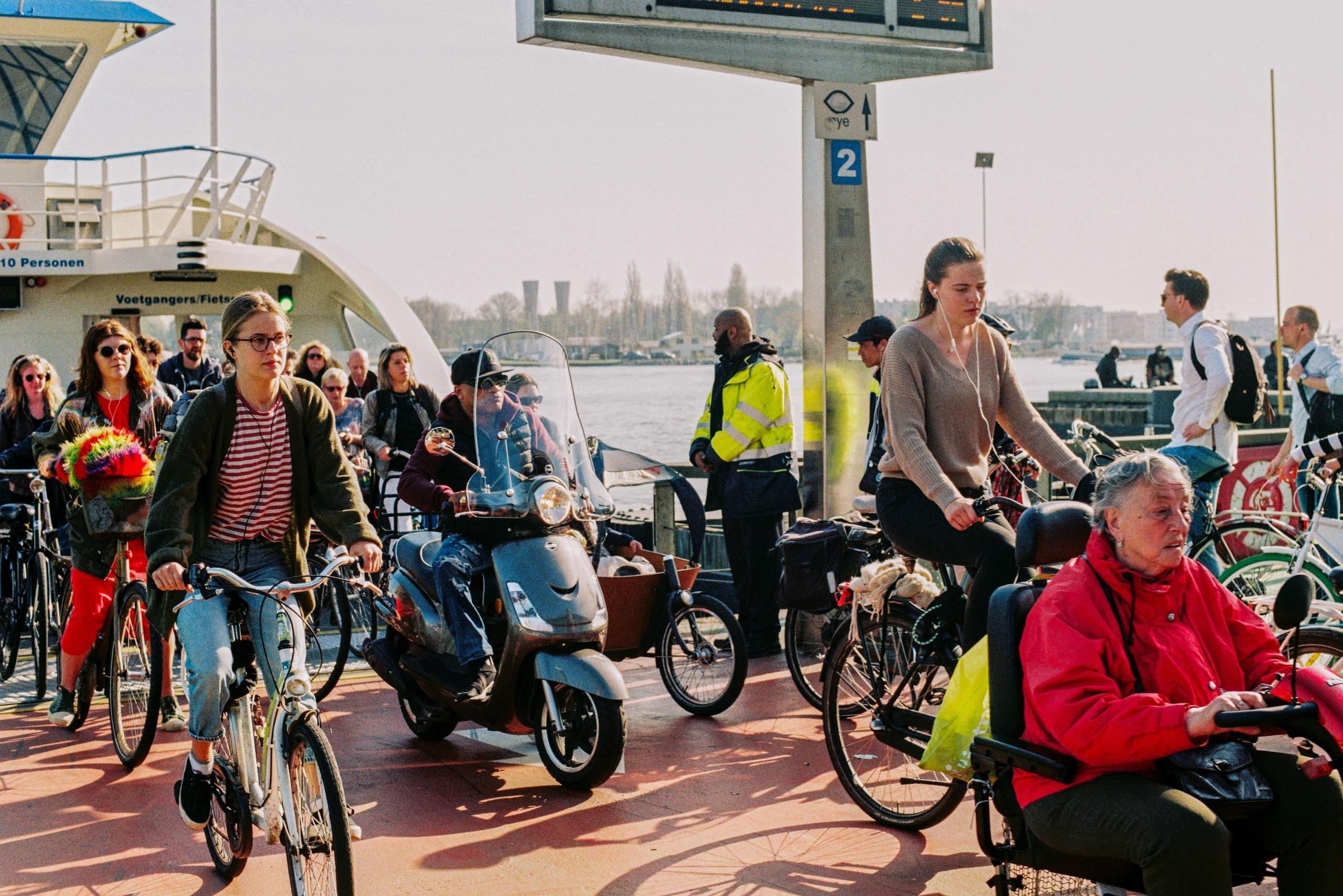 Fietsen in Amsterdam