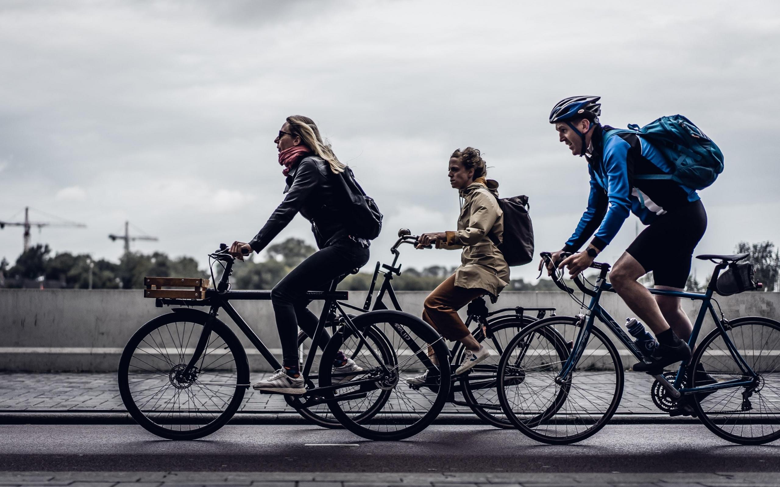 Fietsers in Nederland