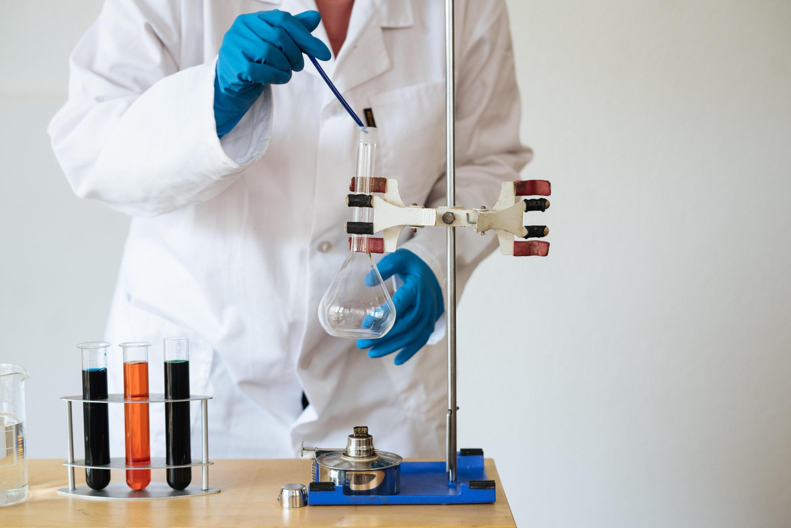 Reageerbuis lab