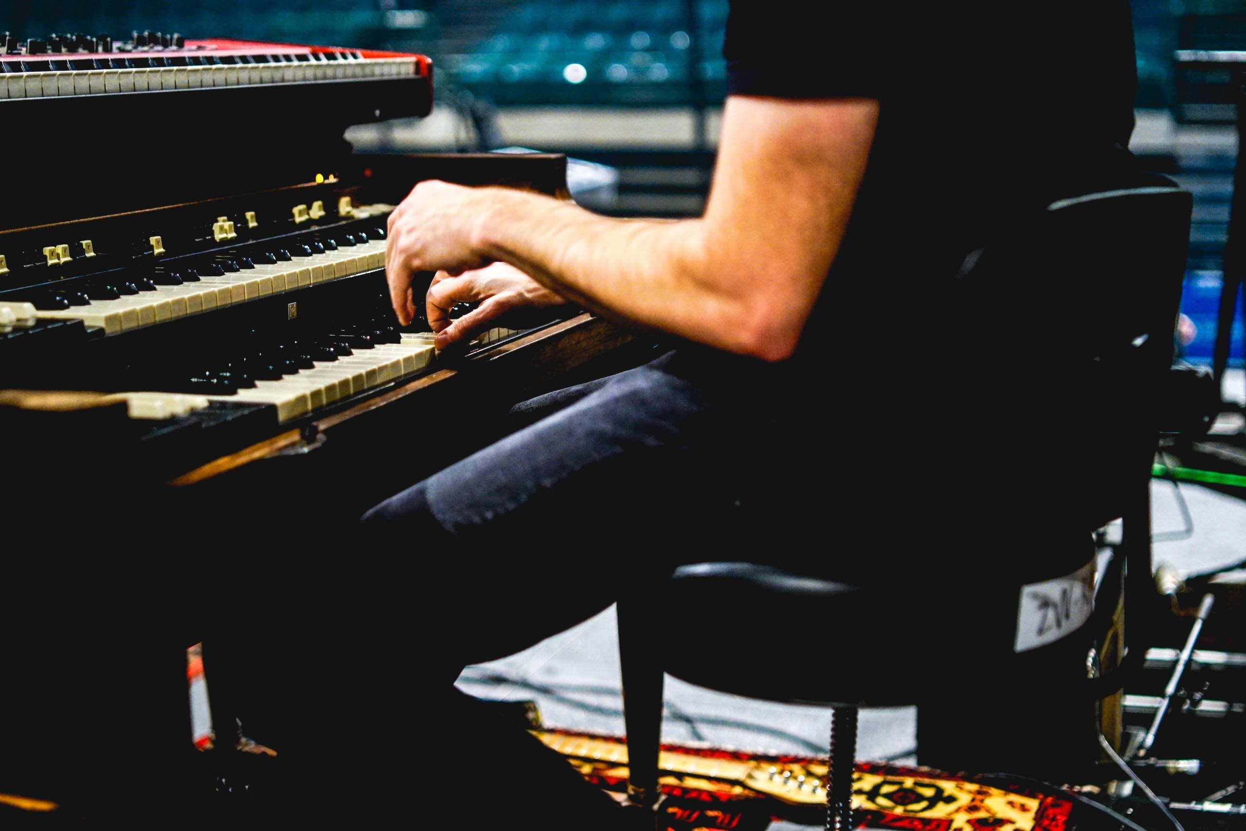 Live piano spelen