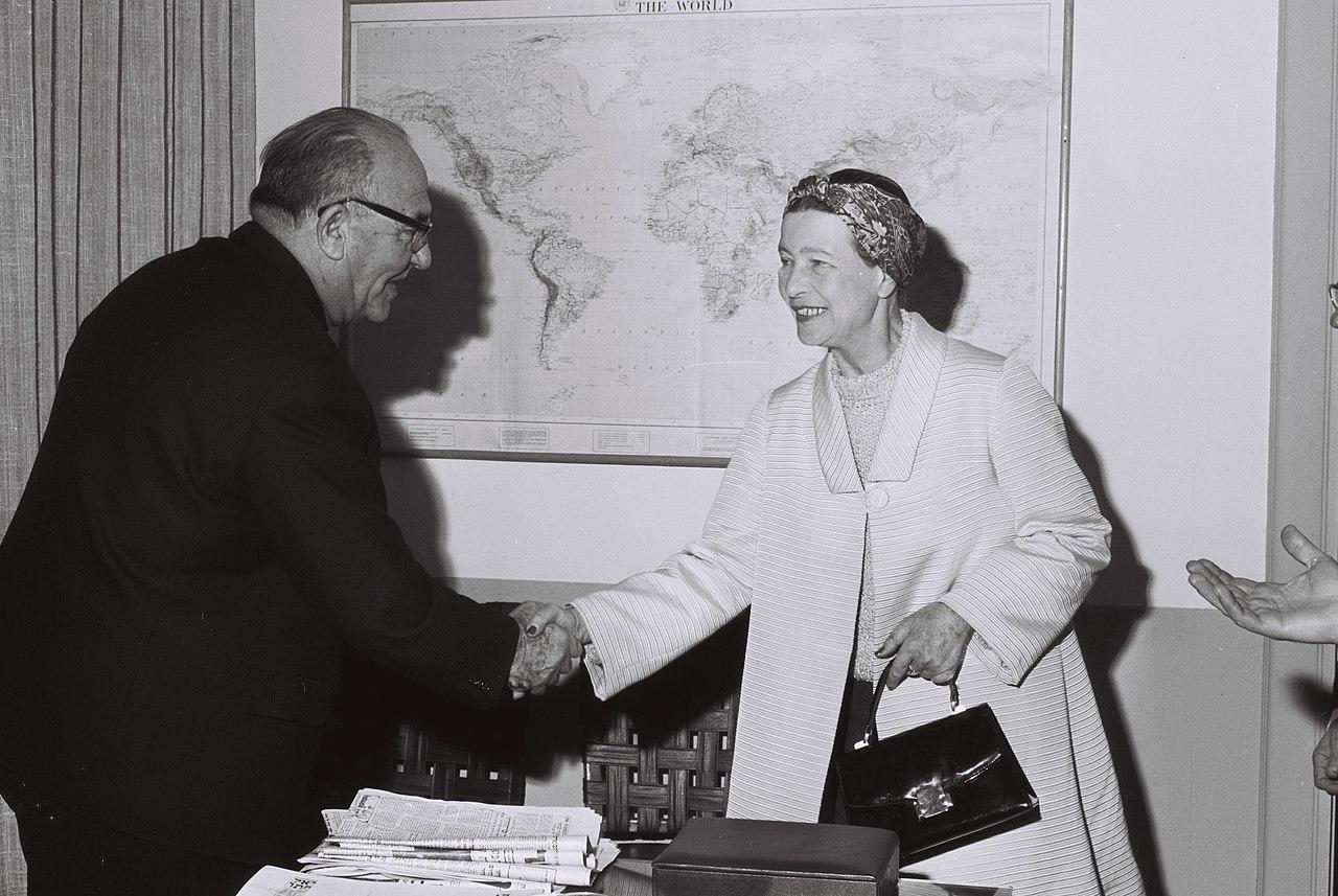 Beauvoir schreef het boek 'Le Deuxième Sexe'