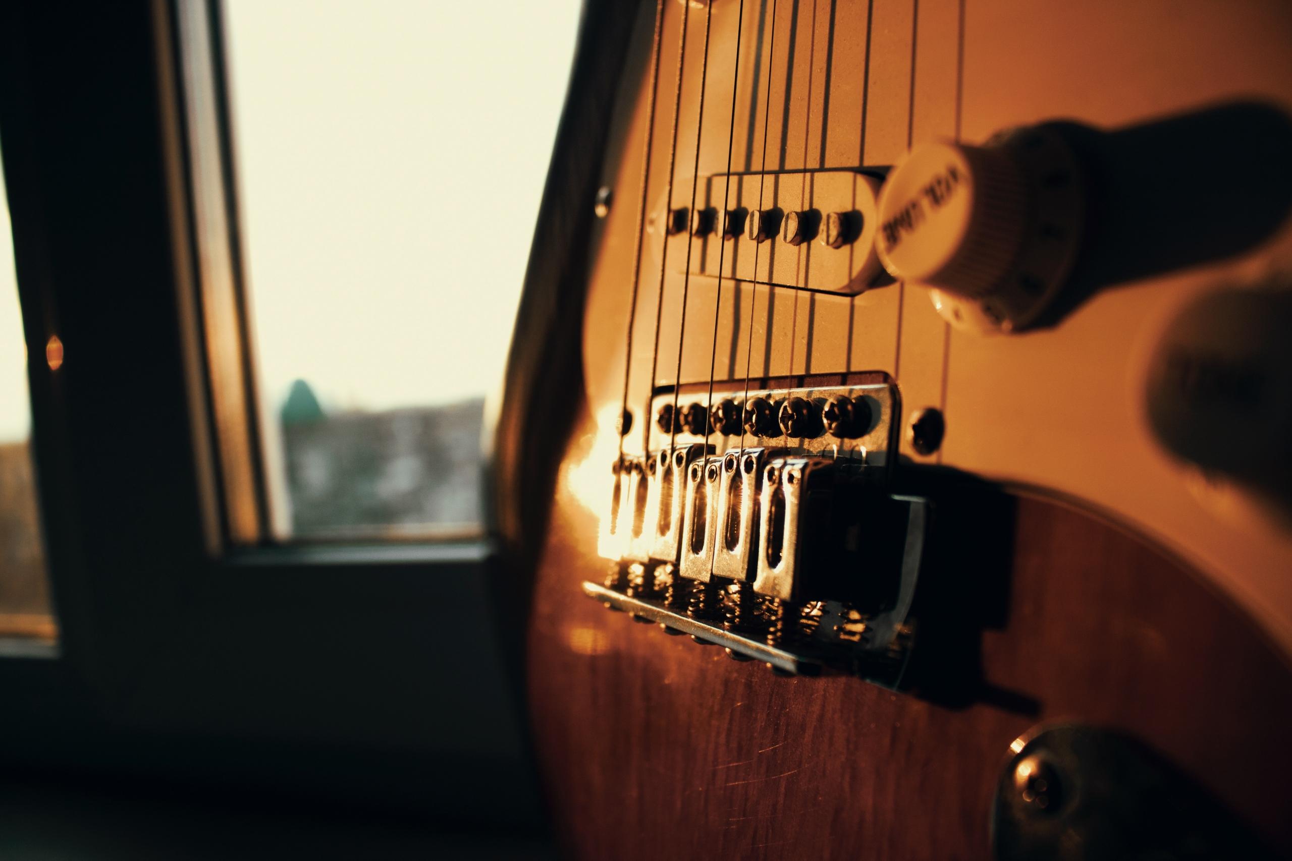 Gitaar zon