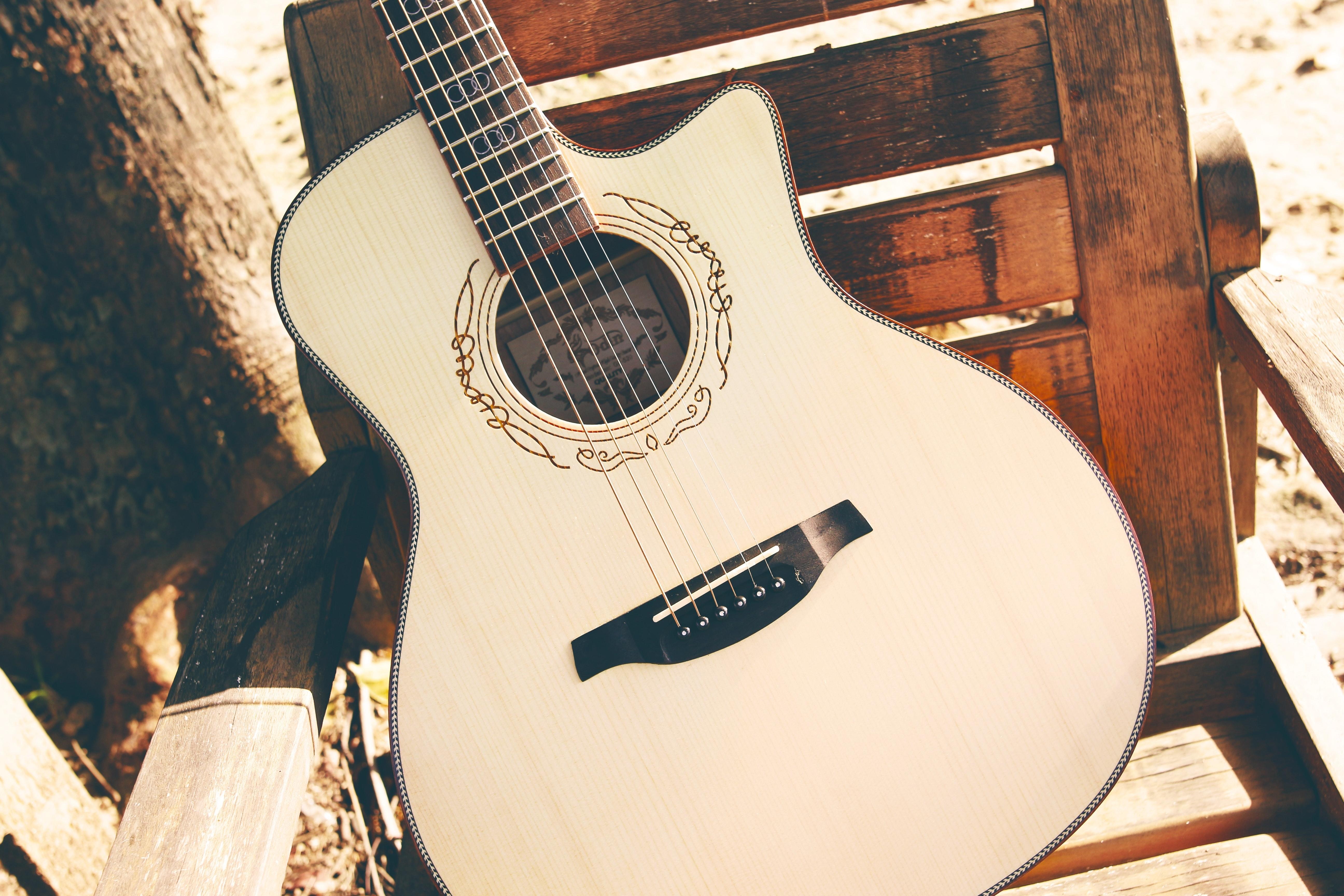 Witte gitaar
