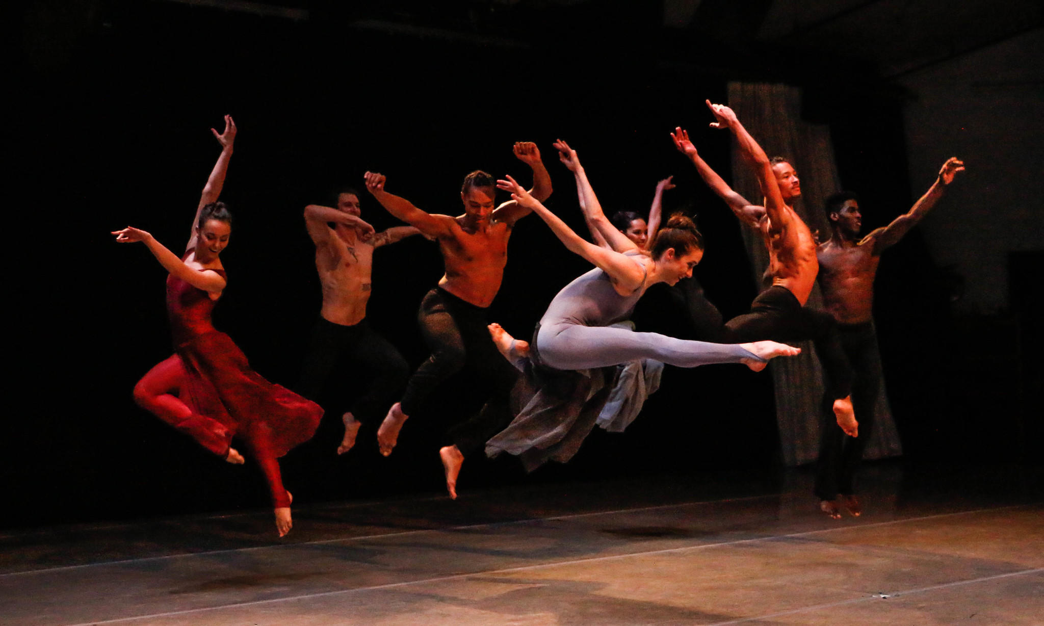 Uitvoering van het Martha Graham ballet