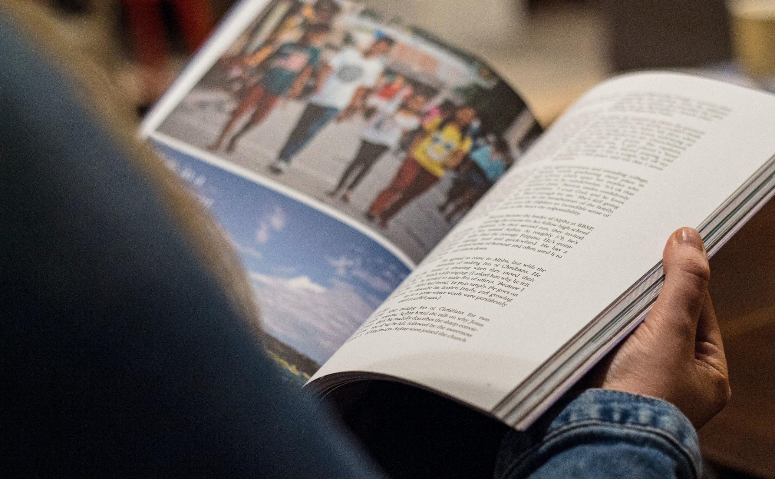 Tijdschrift lezen