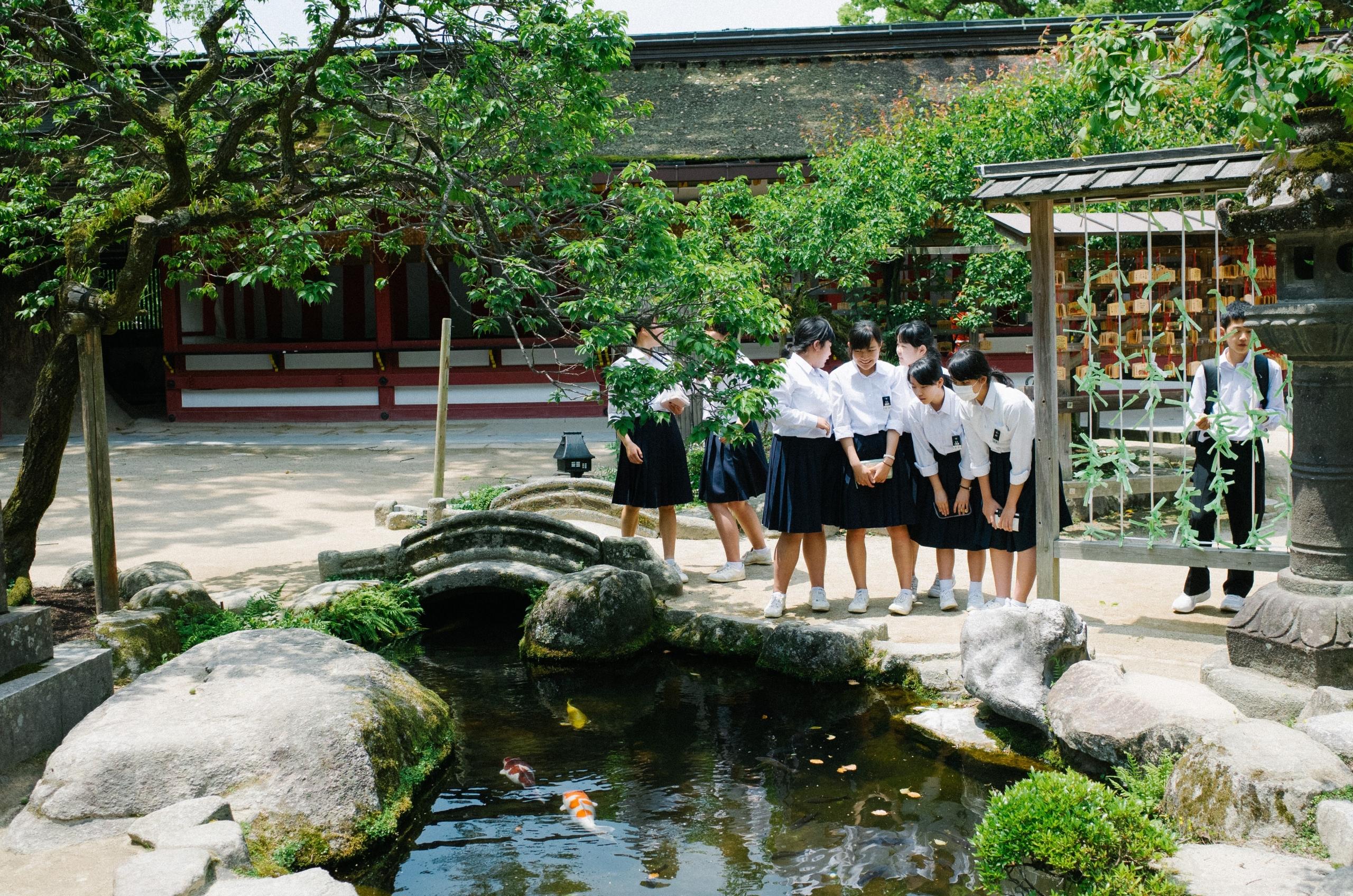 Japans Leren Op De Middelbare School