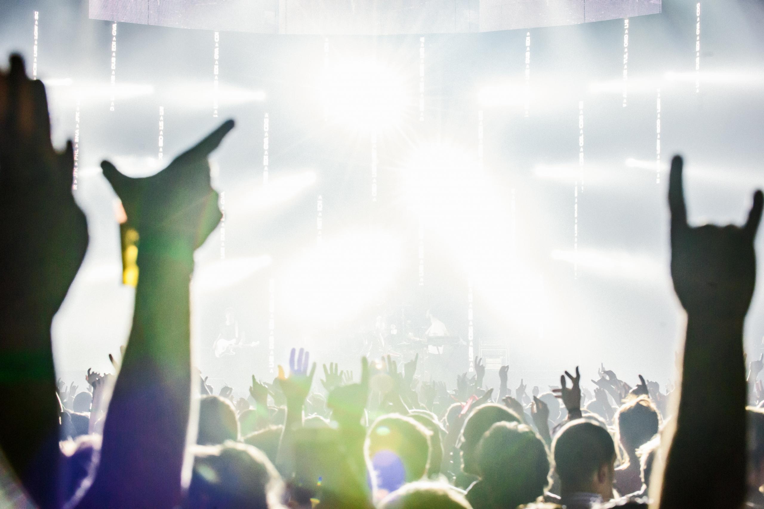 Festival mensen