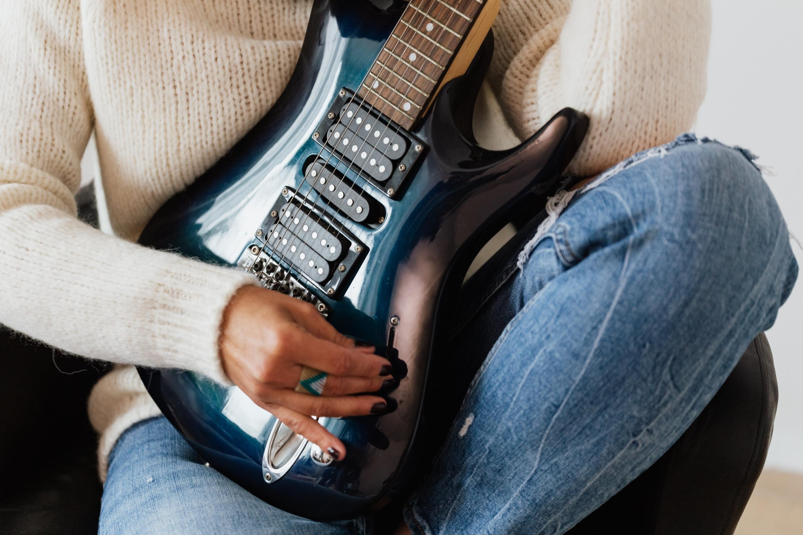 Gitaar hand